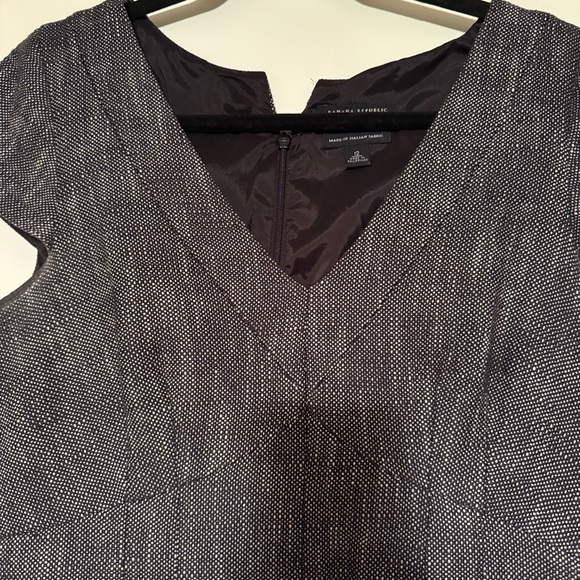 Banana Republic Gray Tweed Sheath Dress - Picture 3 of 13